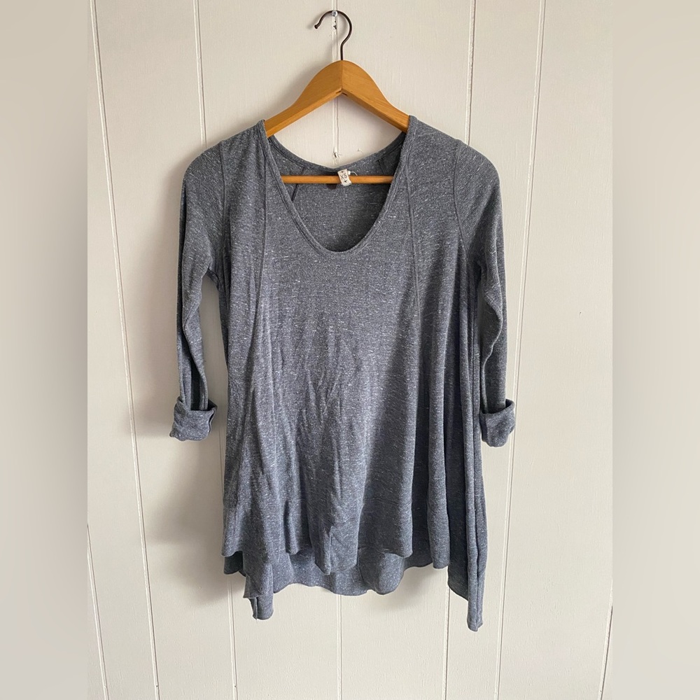 Free People Gray Tunic